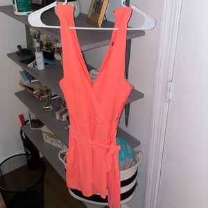 Neon Pink Romper